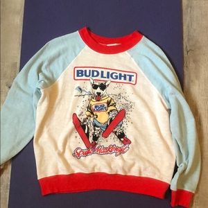 Spud McKenzie ski sweatshirt